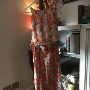 Free People matched set skirt and tank